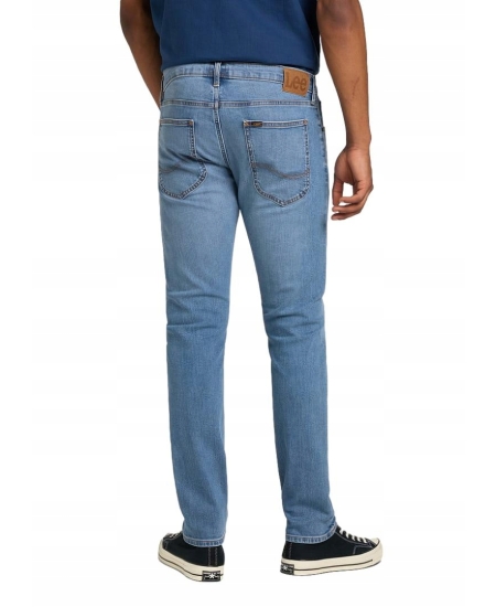 Jeans Lee Luke Slim Tapered W33 L32 Fresh Mid Worn In L719CAC53 Wąskie