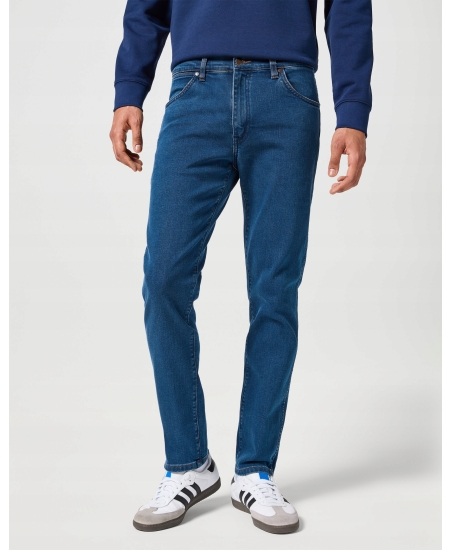 Wrangler Larston Slim Tapered W34 L32 Blue Grey 112355025