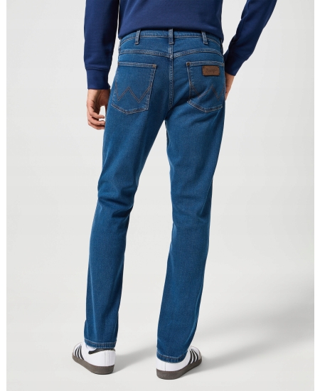 Wrangler Larston Slim Tapered W34 L32 Blue Grey 112355025