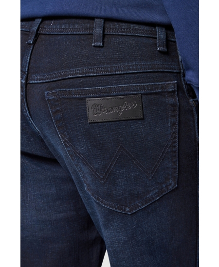 Jeansy Wrangler Texas Slim 112355027 Deep Blue Black W42 L32