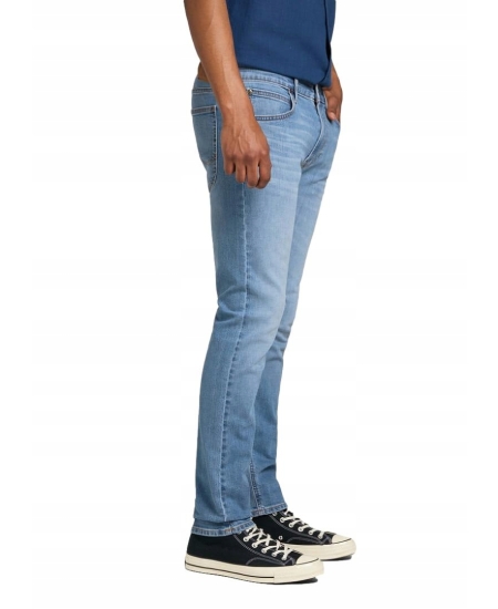 Jeans Lee Luke Slim Tapered W33 L32 Fresh Mid Worn In L719CAC53 Wąskie