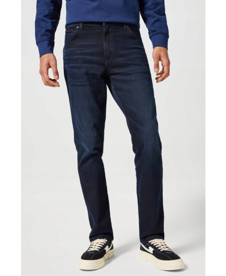Jeansy Wrangler Texas Slim 112355027 Deep Blue Black W42 L32