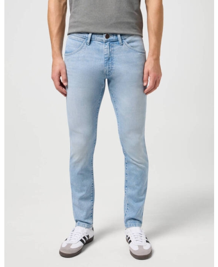 Wrangler Bryson Skinny 112350859 Whisper Blue W33 L32 Wąskie