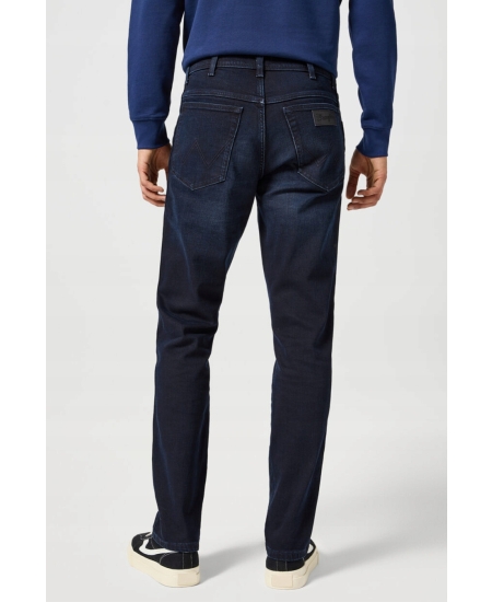 Jeansy Wrangler Texas Slim 112355027 Deep Blue Black W42 L32